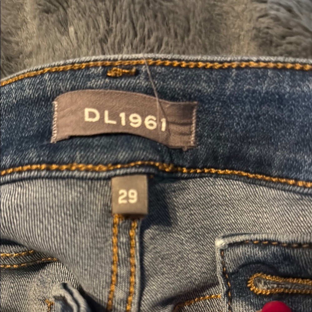 DL1961 Florence Ankle Instasculpt Mid Rise Skinny Sz 29 EUC - Picture 6 of 8